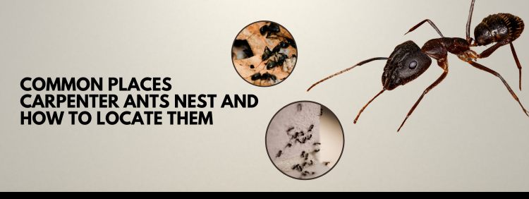 Cambridge Pest Removal: Common Places Carpenter Ants Nest and How to Locate Them